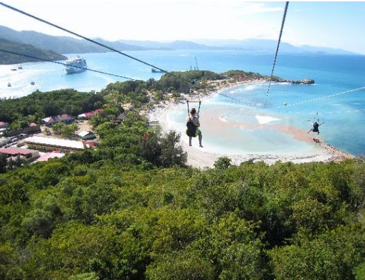  Haiti's Dragon's Flight, Labadee