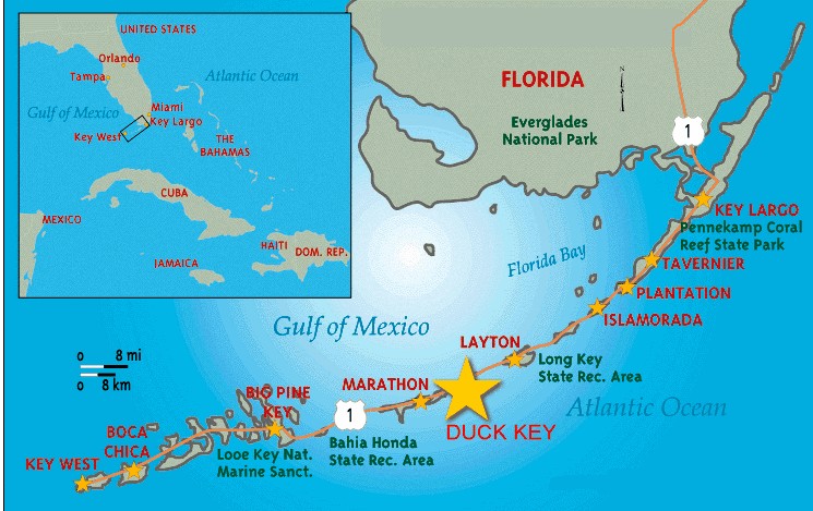 Florida Keys Map