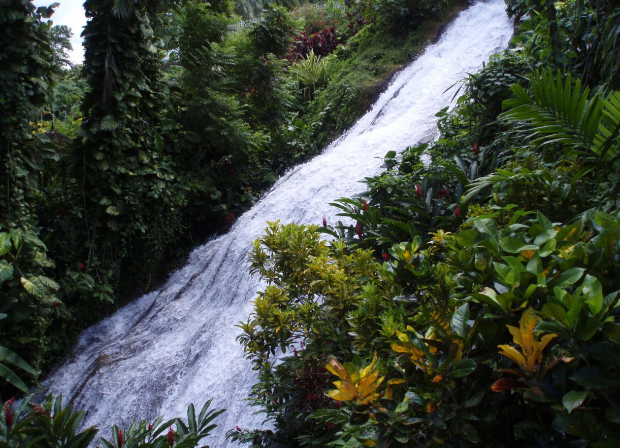 CARIBBEAN WATER FALLS