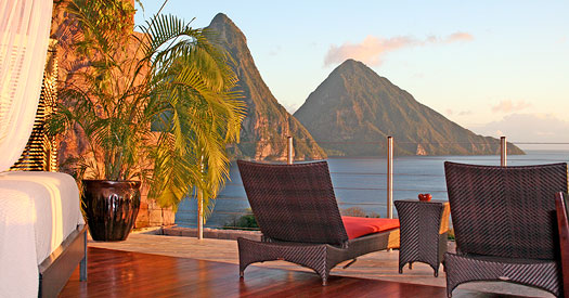 Jade mountain resort accommodations