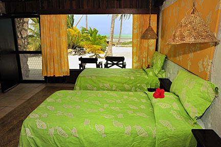 small hope bay lodge bedroom